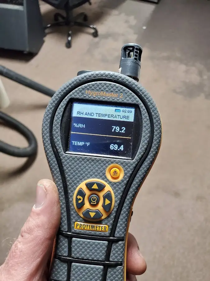Moisture meter humidity assessment for Fire & Smoke Damage Restoration in Arcadia